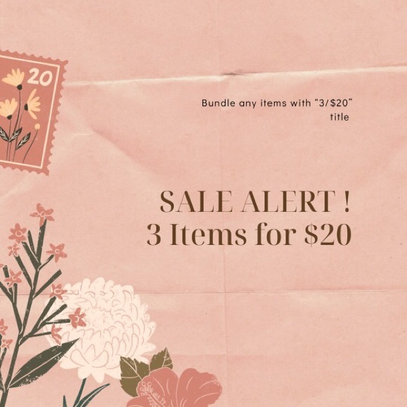 Other - 3 for $20 Sale